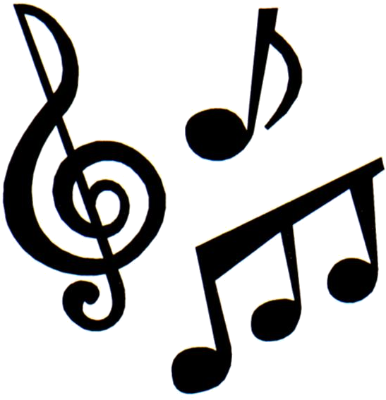 Song - Singing Music Notes Clipart (780x729), Png Download