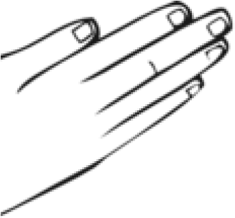 Right Clipart Back Hand - Rock Paper Scissors Clip Art - Png Download (640x480), Png Download