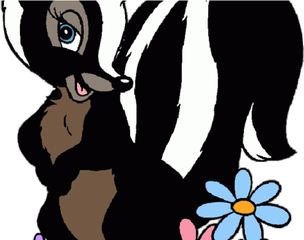 Skunk Clipart Back - Clip Art - Png Download (640x480), Png Download