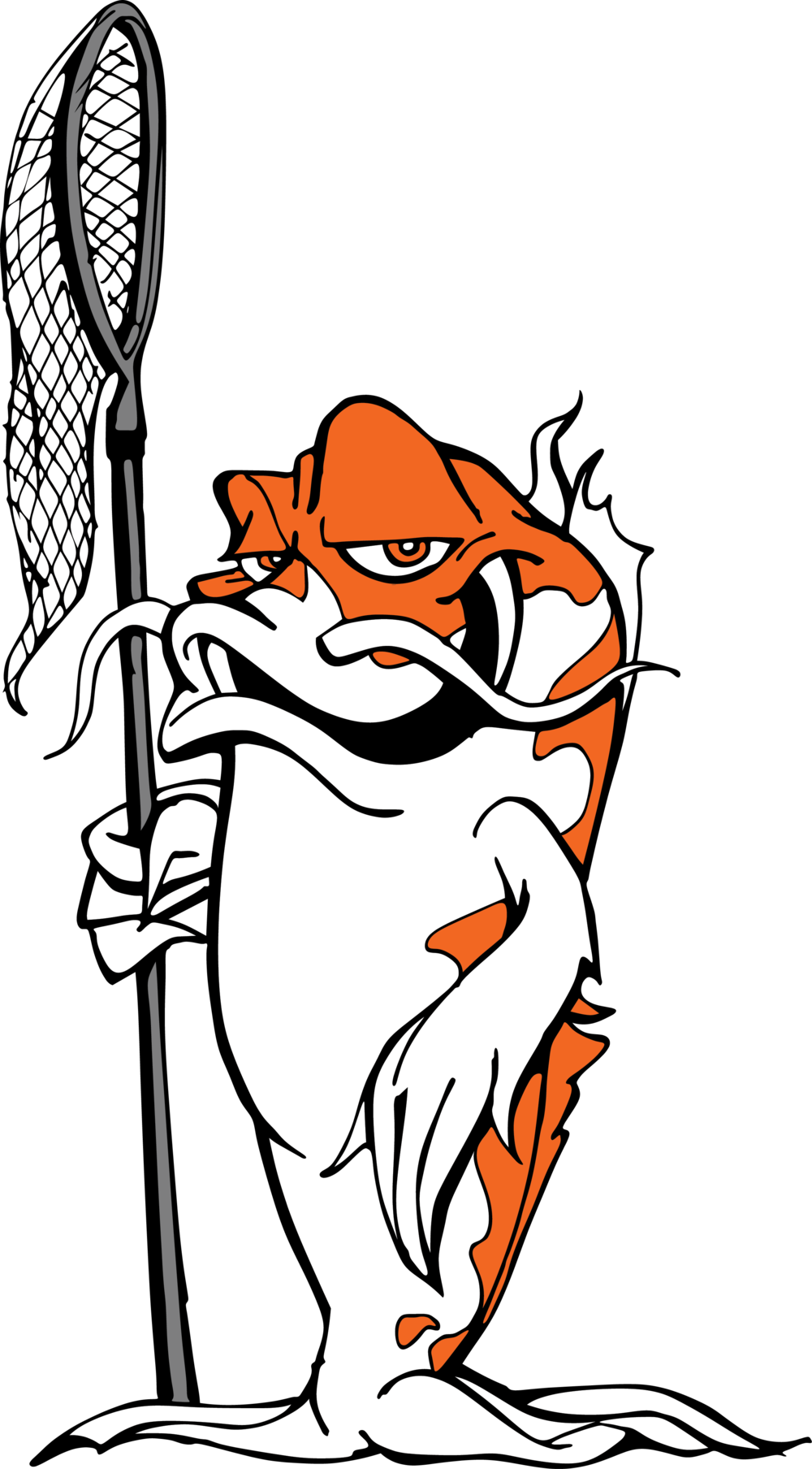 Goldfish Clipart Fish Pond - Jpeg - Png Download (1000x1808), Png Download