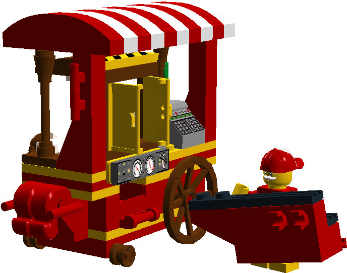 Lego Ideas Product Ideas Popcorn Cart Png Lego Popcorn - Lego Clipart (1070x682), Png Download