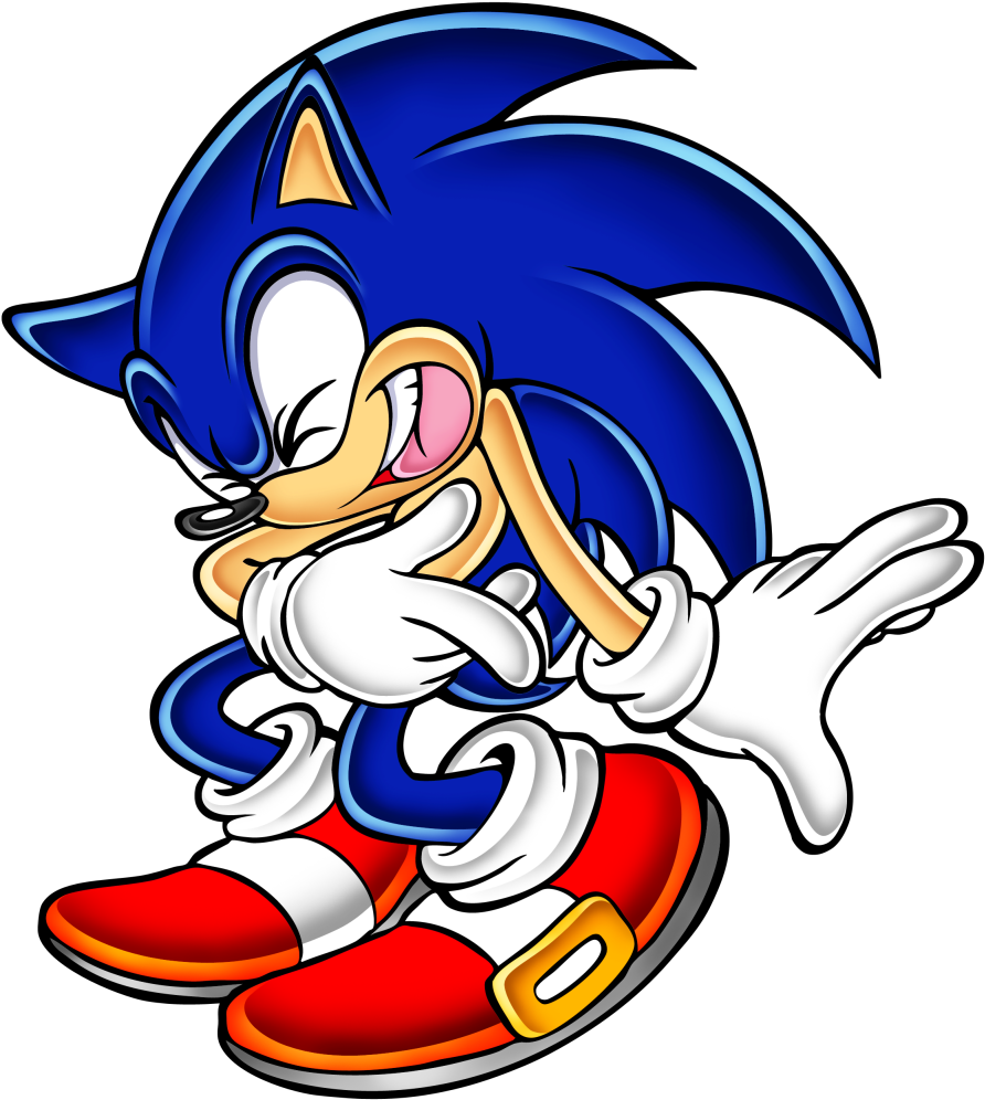 Adventure Gallery Scanf - Sonic Adventure Official Art Clipart (937x1020), Png Download