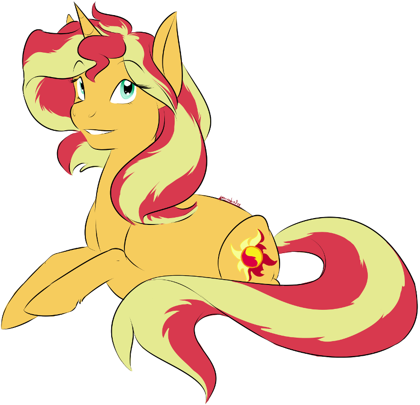 Kourabiedes, Cute, Pony, Safe, Shimmerbetes, Simple - Cartoon Clipart (1000x882), Png Download