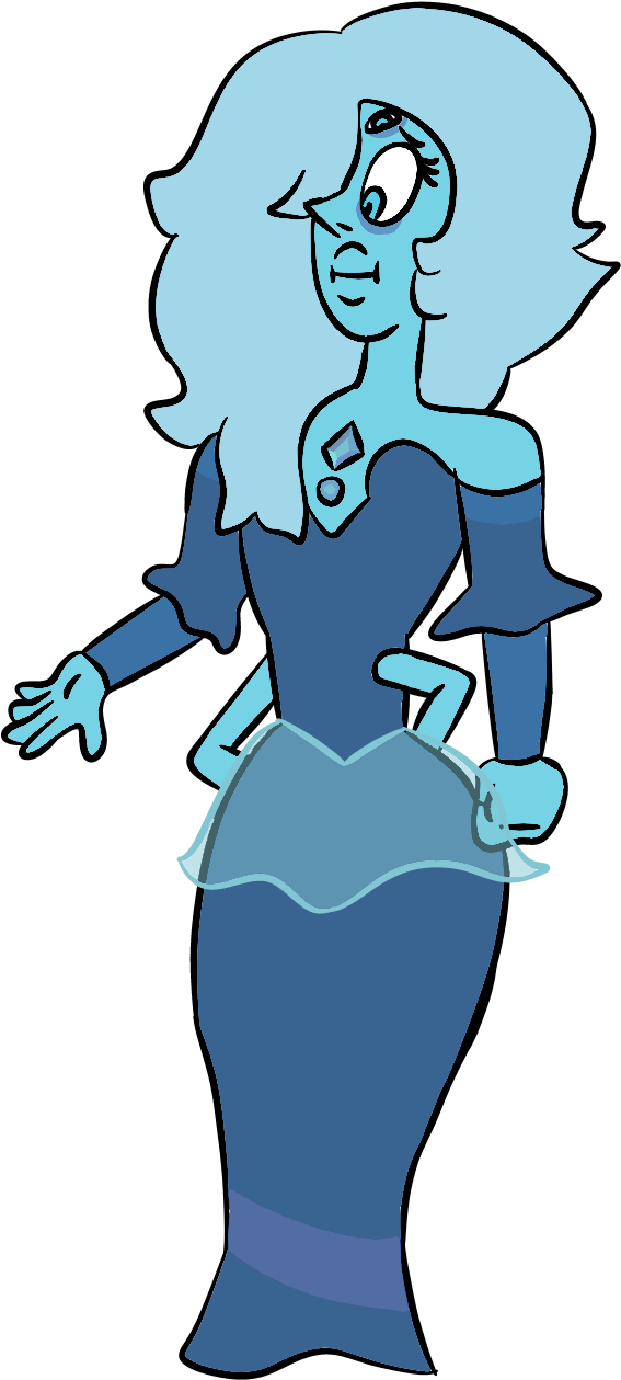 Pearl And Pink Diamond, Pink Aragonite - Blue Clipart (1000x1414), Png Download