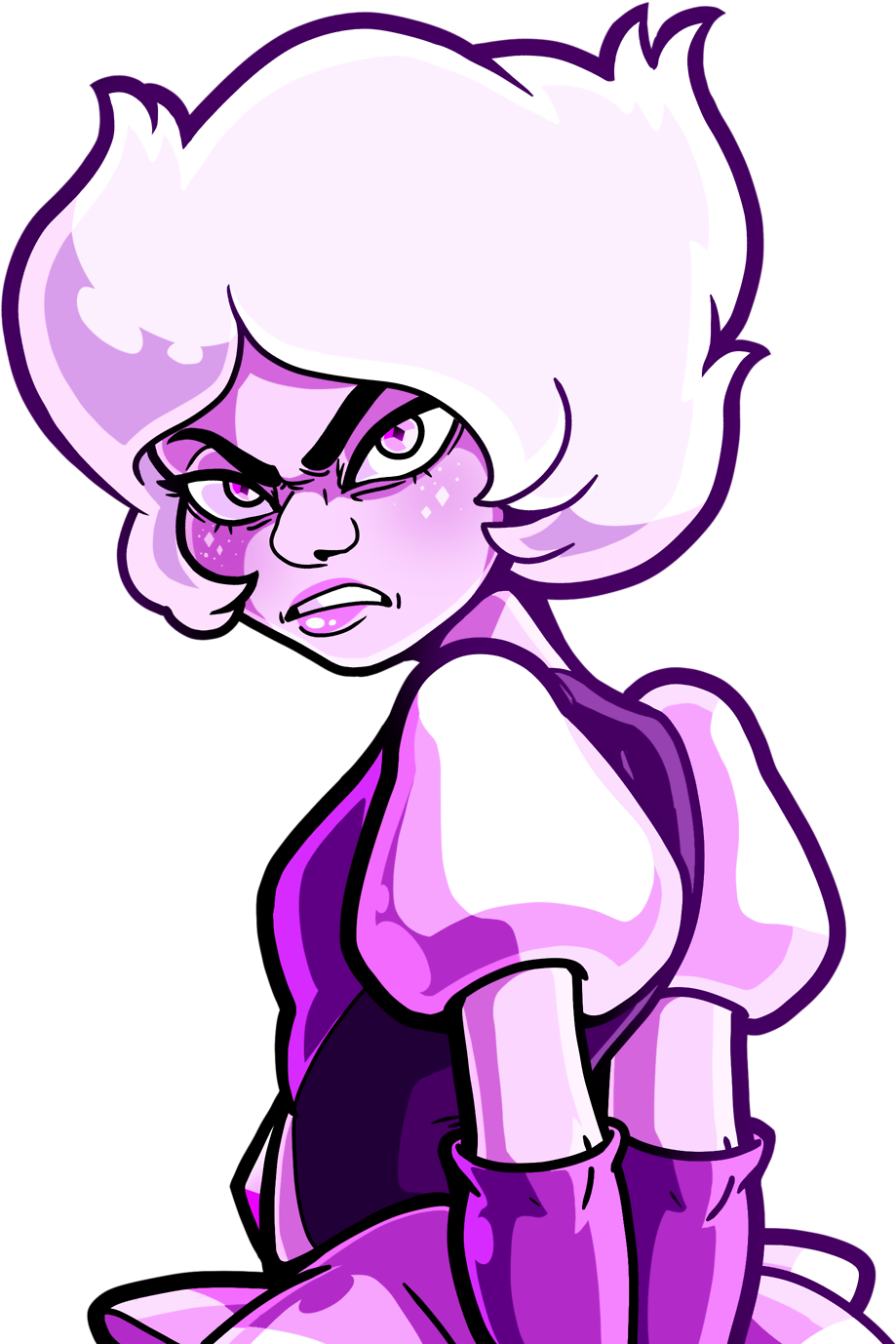 I Can't Believe Pink Turned Out To Be A Bratty Little - Jungle Moon Clipart (1280x1408), Png Download