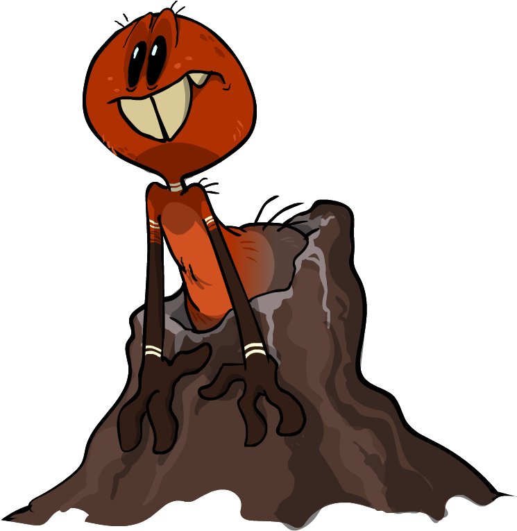 @bogleech Has Been Making This Wonderful Arachnophobia-safe - Cartoon Clipart (798x865), Png Download