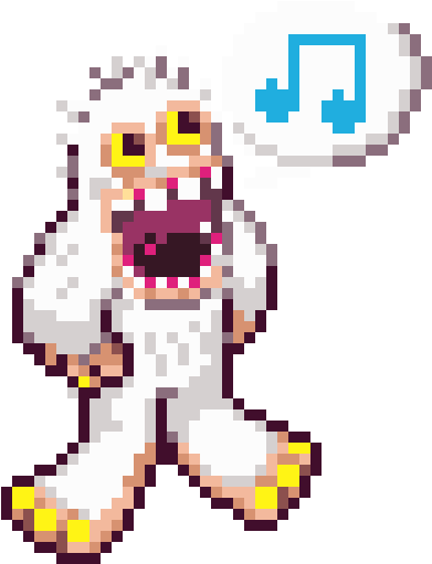 Mammott Is Making Its Debut In Pixel Dodgers - Jammer Splash Pixel Dodgers Clipart (1300x550), Png Download