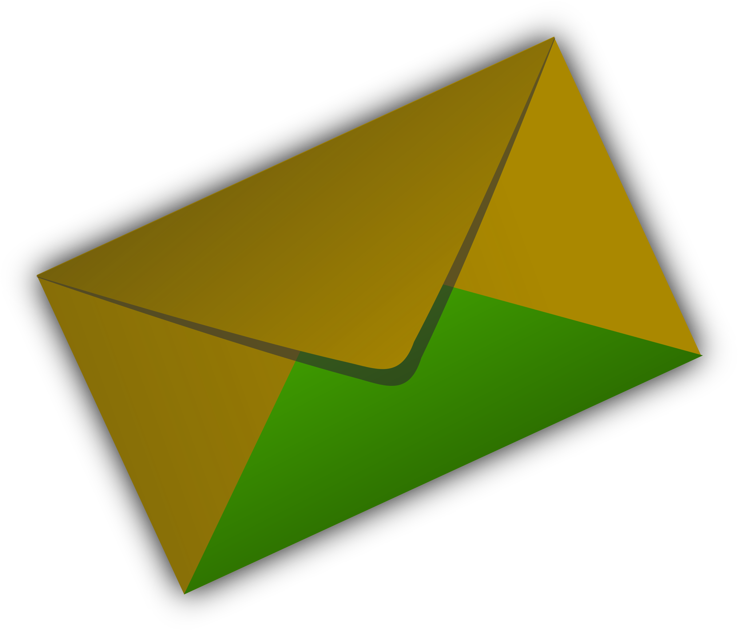 Big Image - Envelope Clipart (2400x2054), Png Download
