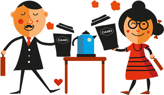 Let's Meet In Slush 2018 - Cartoon Clipart (600x600), Png Download