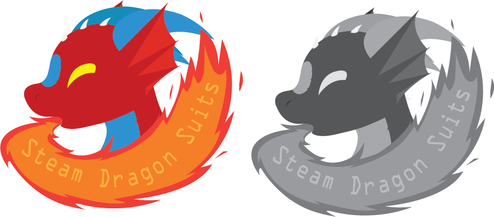 Personal Art « Older Friendship Steam Dragon Suits - Art Clipart (964x424), Png Download