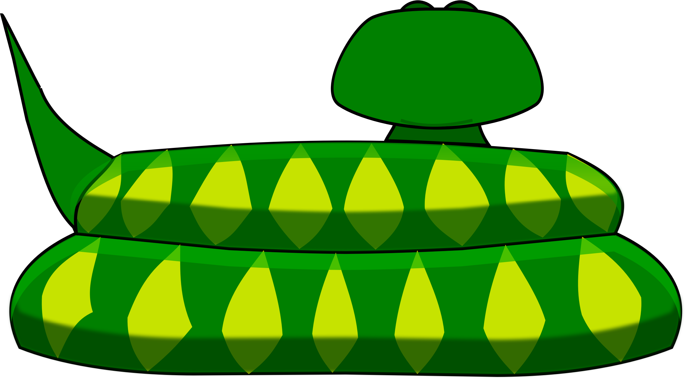 Big Image - Animals Kartun Clipart (2335x1294), Png Download