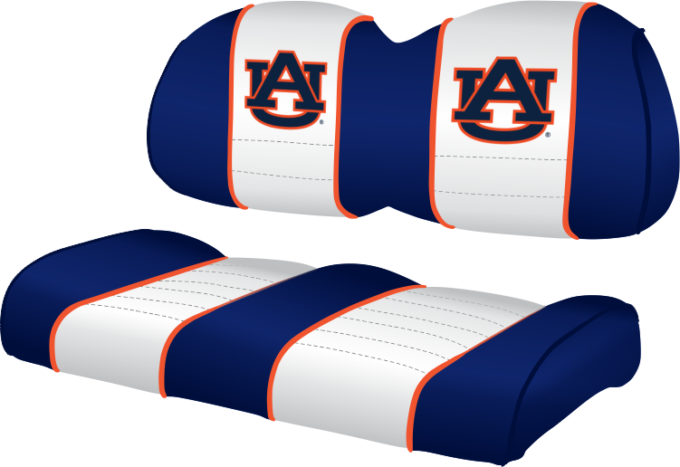 Club Car Precedent - Auburn University Cocktail Paper Napkins Clipart (751x516), Png Download