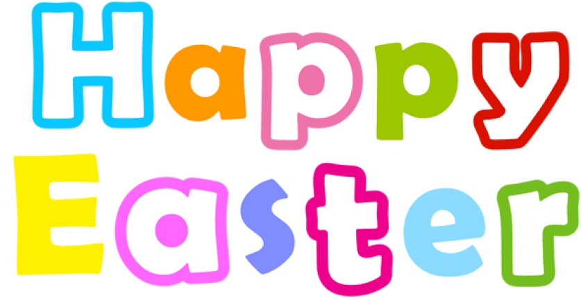 Free Png Happy Easter Png Images Transparent - Portable Network Graphics Clipart (850x438), Png Download