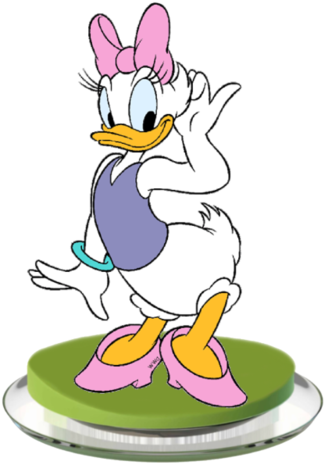 Daisy Duck Transparent Background - Daisy Duck Disney Clipart (800x600), Png Download