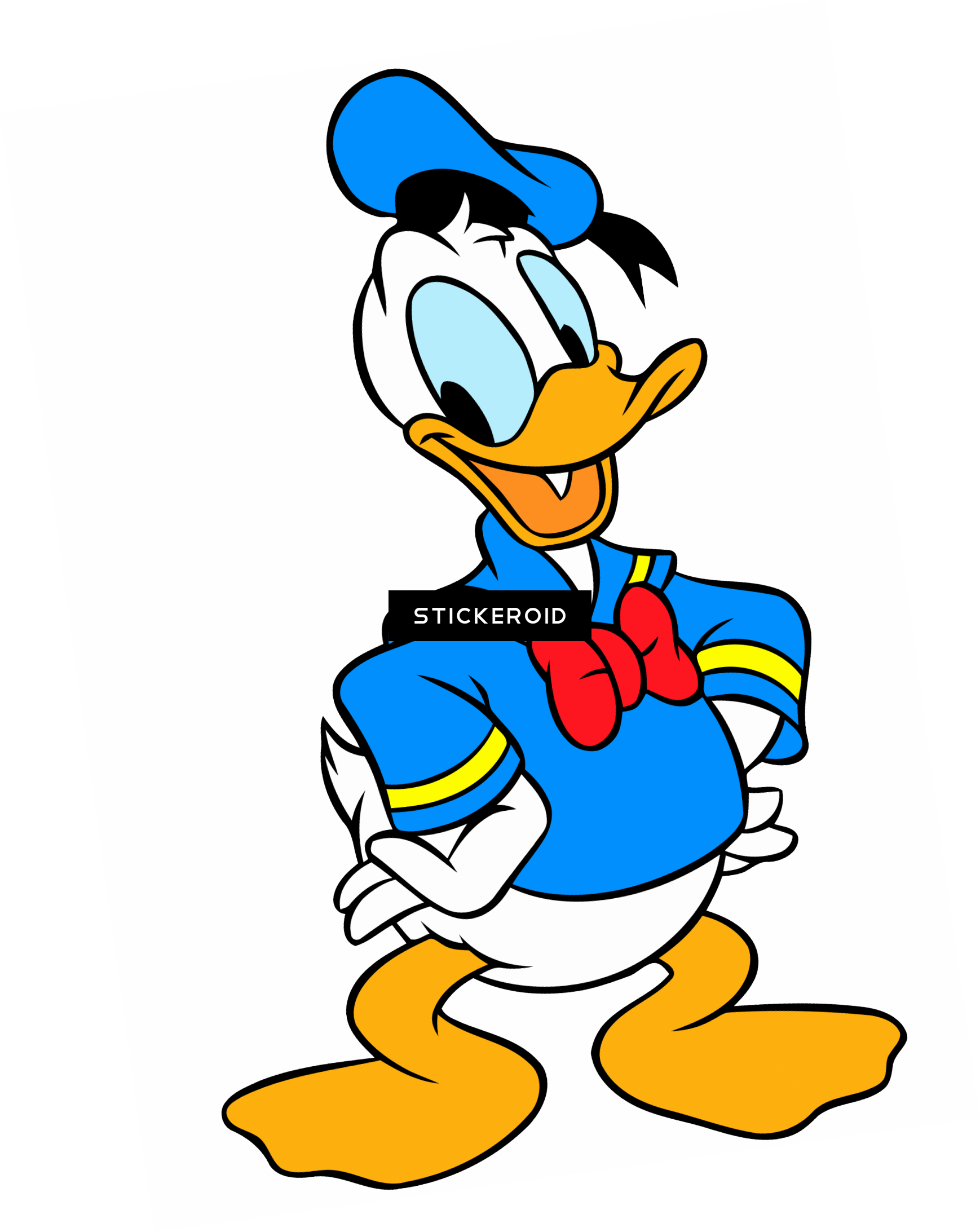 Donald Duck Hd - Donald Duck Inspired Beanie Clipart (1738x2185), Png Download
