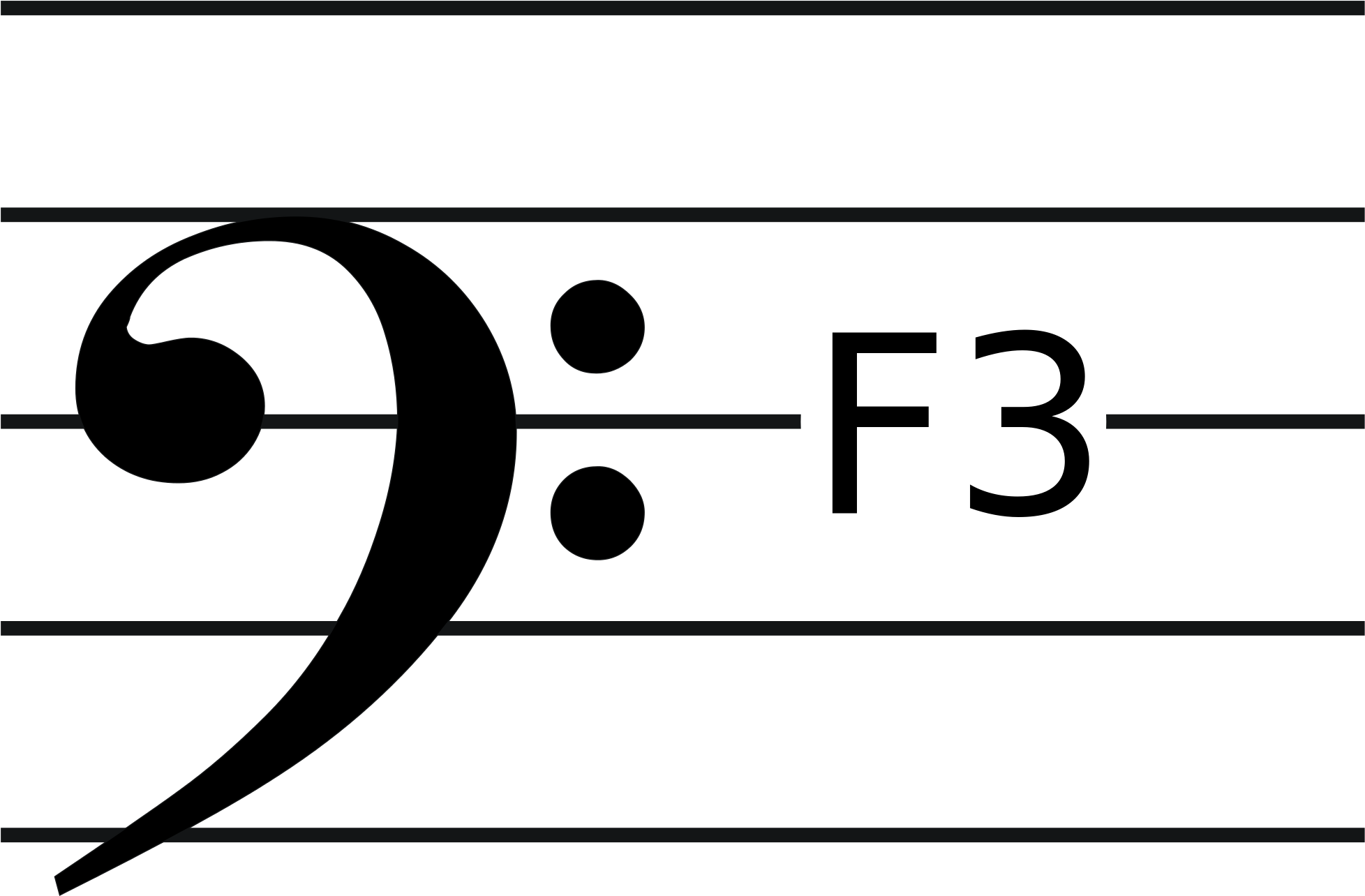 Subbass Clef Clipart (1200x1778), Png Download