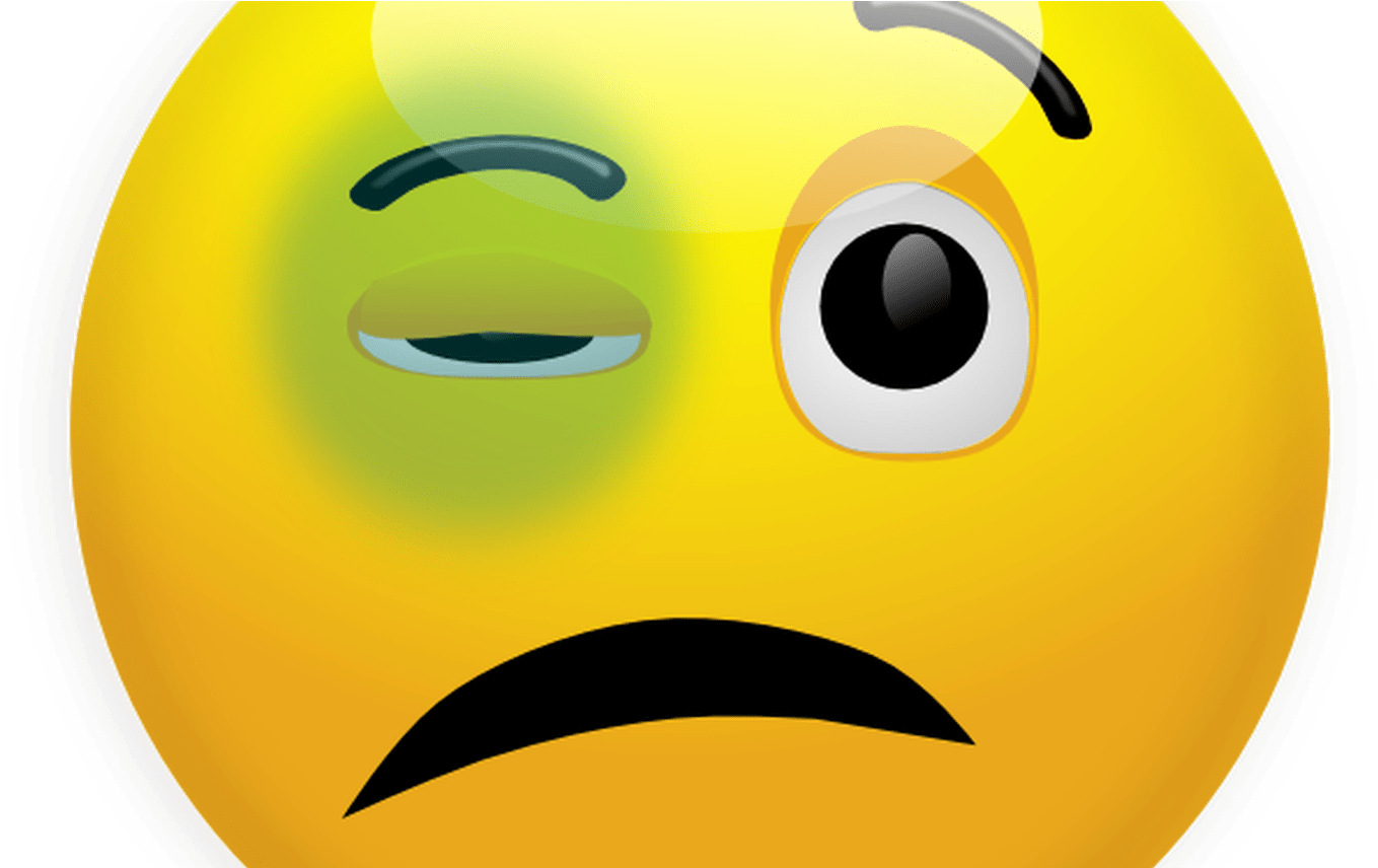 Skype Clipart Gambar Free Clipart On Dumielauxepicesnet - Black Eye Clip Art - Png Download (1368x855), Png Download