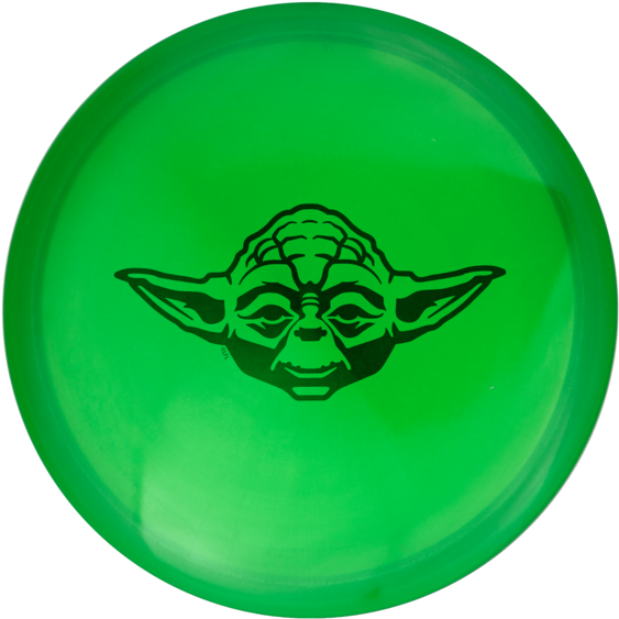 Star Wars Disc Golf Yoda Head Z-line Buzzz - Star Wars Yoda Logo Clipart (580x580), Png Download
