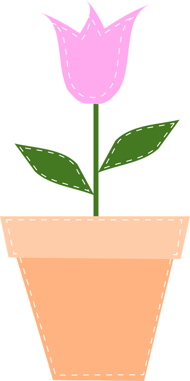 Flower Pot Png Clip Art Transparent Png (640x1280), Png Download