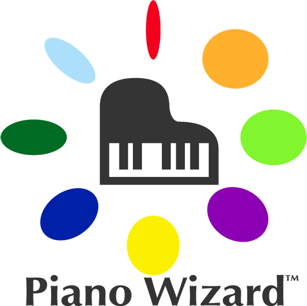 How The Introduction Of Colored Music Notes Enables - Piano Wizard Clipart (1024x1024), Png Download