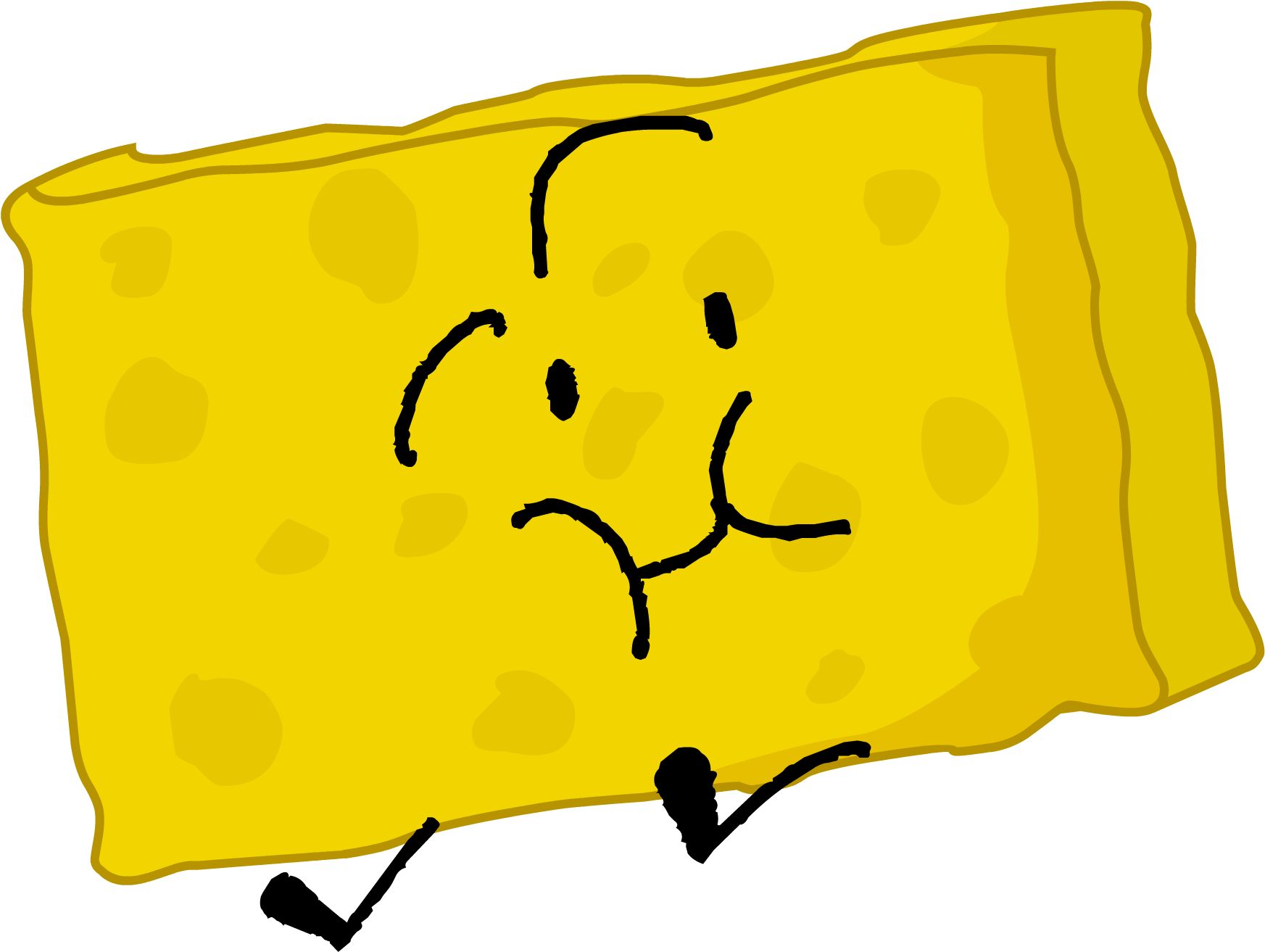 Is Safe - Bfb Spongy Clipart (1808x1361), Png Download