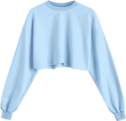 Blue Crop Top Png Clipart Full Size Clipart (1763411) PinClipart