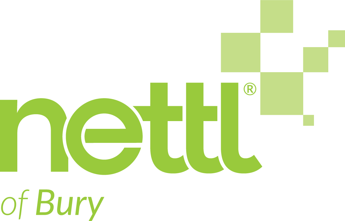 Nettl Of Bury Logo In Green Transparent - Nettl Clipart (1156x741), Png Download