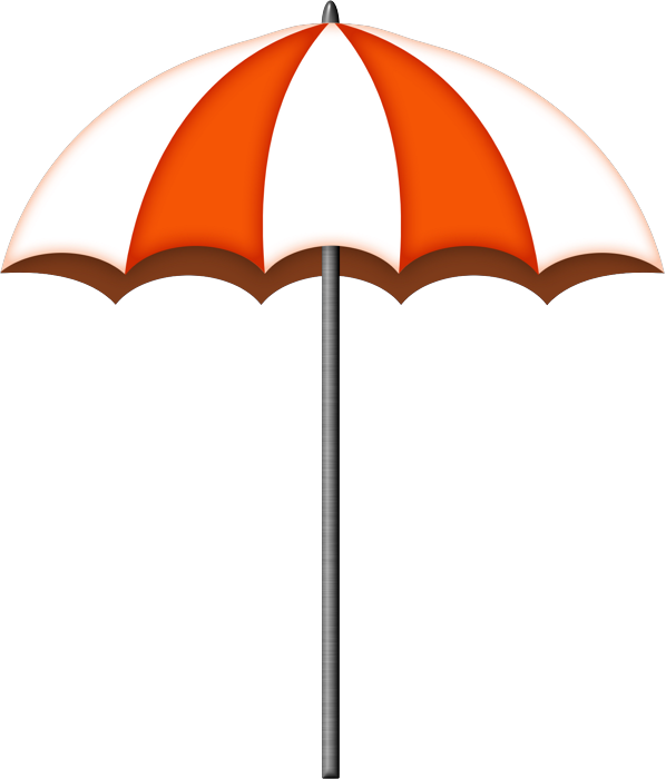 Umbrella Clipart (598x700), Png Download