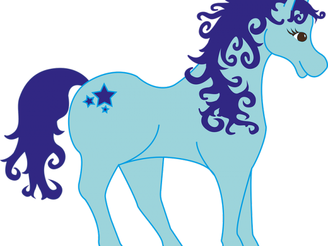 Mystical Clipart Mythical Creature - Pony Svg - Png Download (640x480), Png Download