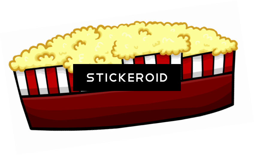 Popcorn Food Clipart (848x518), Png Download