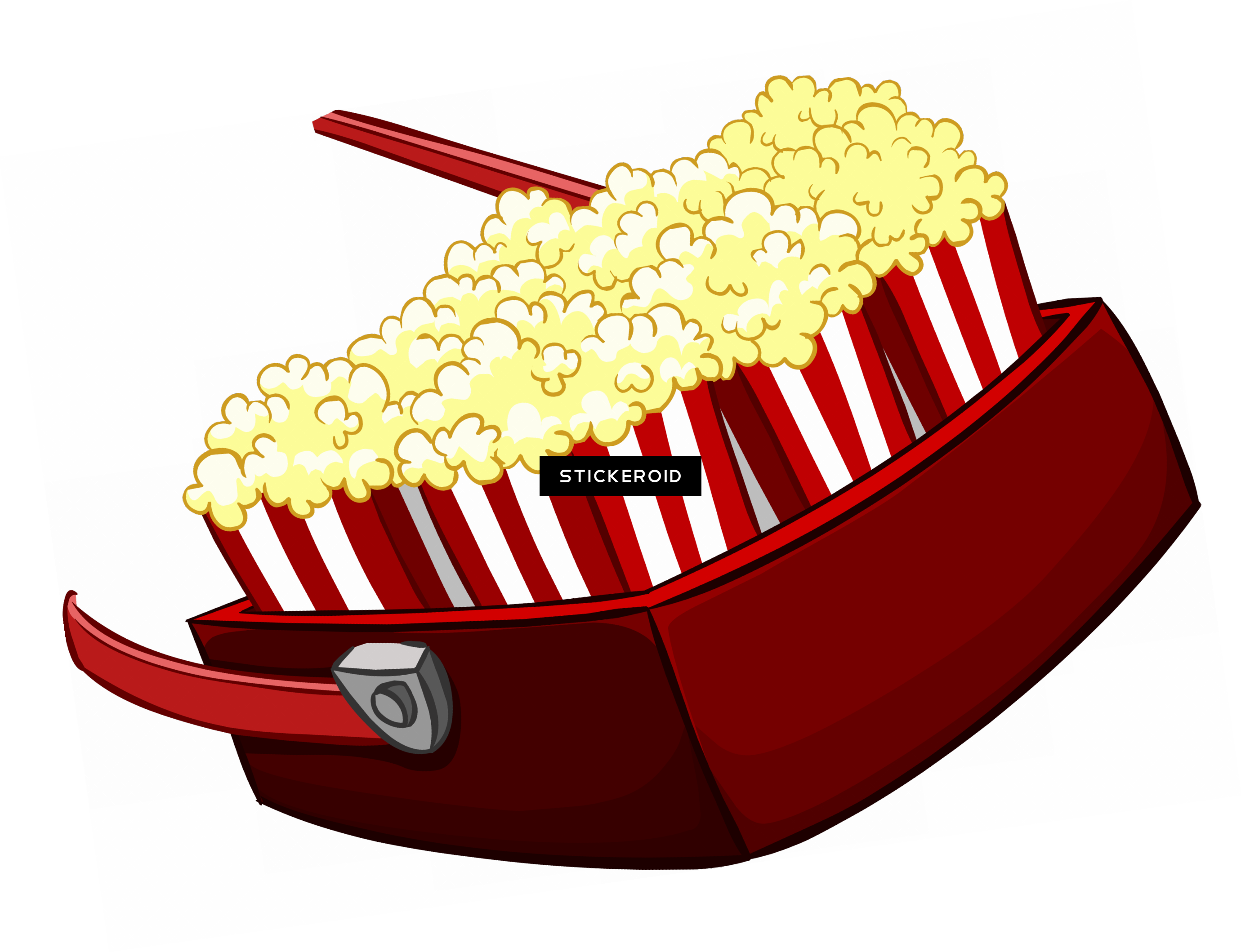 Popcorn Food Clipart (2760x2118), Png Download
