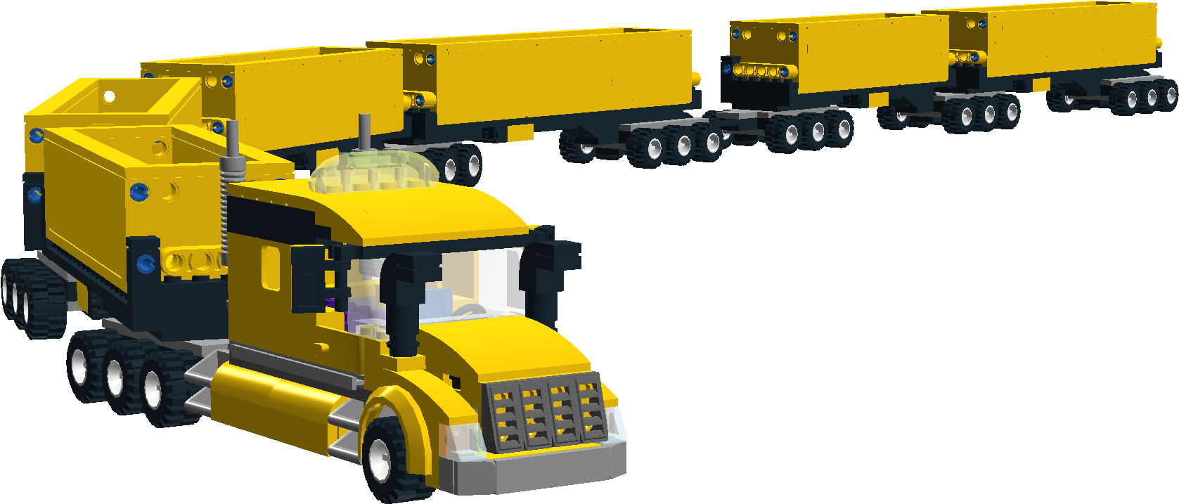 Vector Black And White Stock Side Tipper Lego Town - Road Clipart (1911x889), Png Download