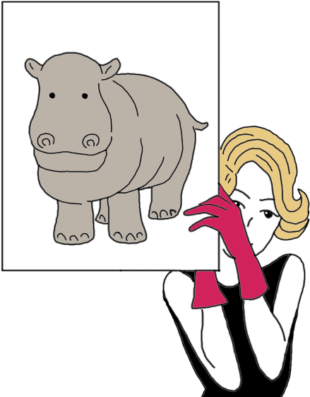 Hippopotamus Clipart (600x600), Png Download