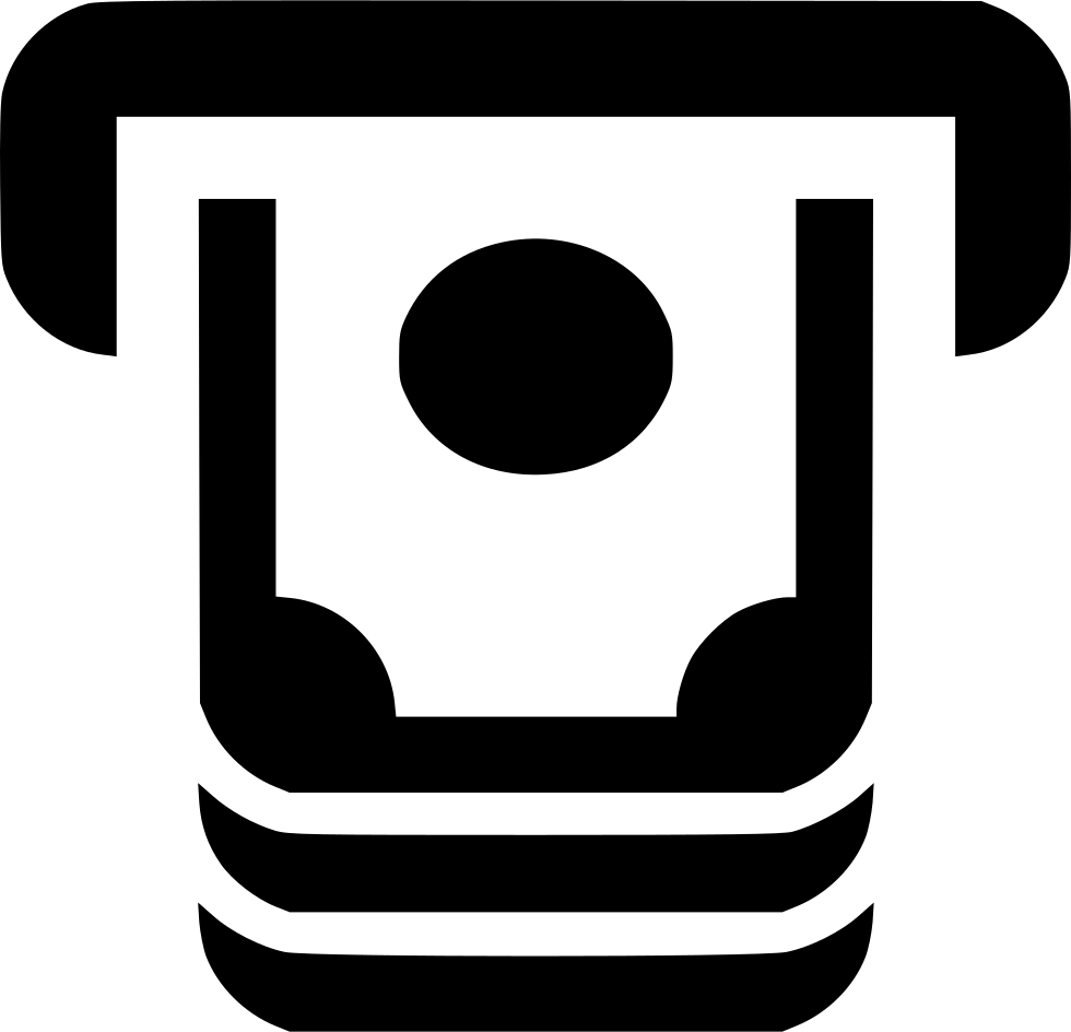 Atm Withdrawal Svg Png Icon Free Download - Atm Withdrawal Icon Clipart (980x944), Png Download