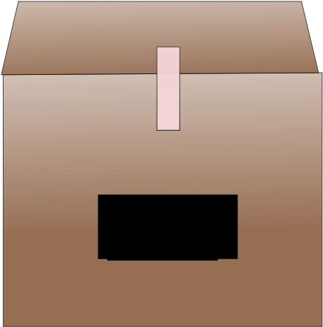 Box Clipart (566x800), Png Download