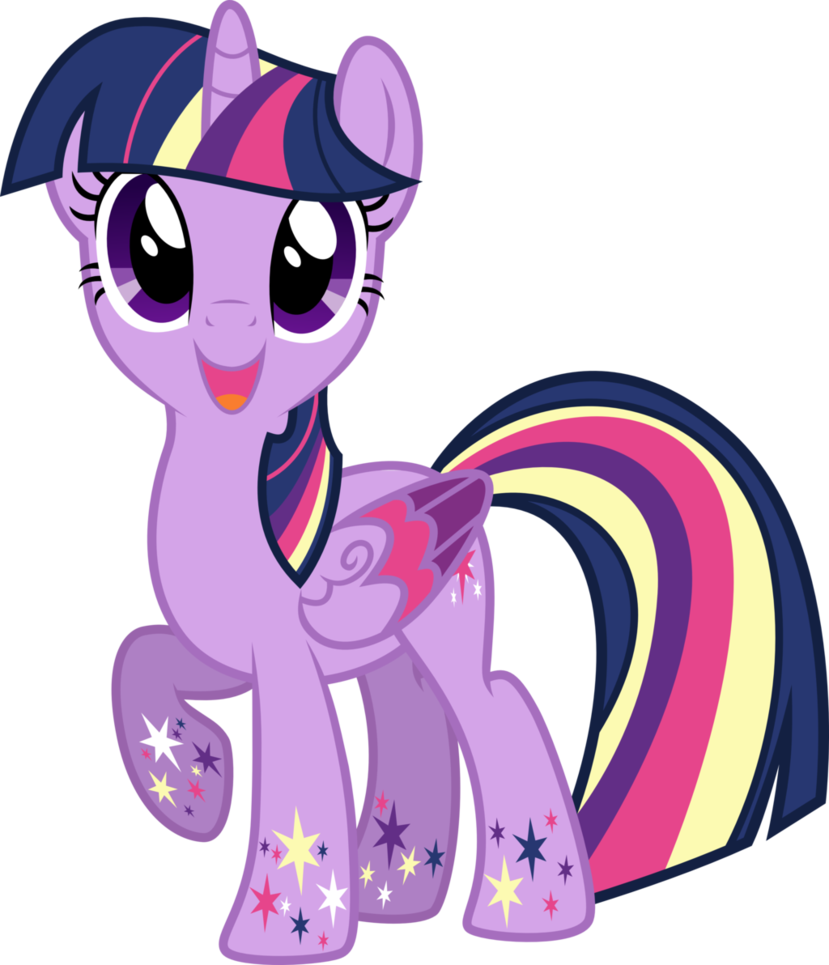 Rainbow Clipart Sparkle - Mlp Twilight Rainbow Power - Png Download (829x965), Png Download