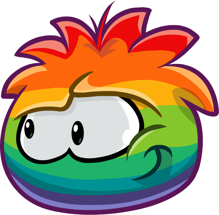 Club Penguin Wiki - Club Penguin Puffle Party Cutouts Png Clipart (701x690), Png Download