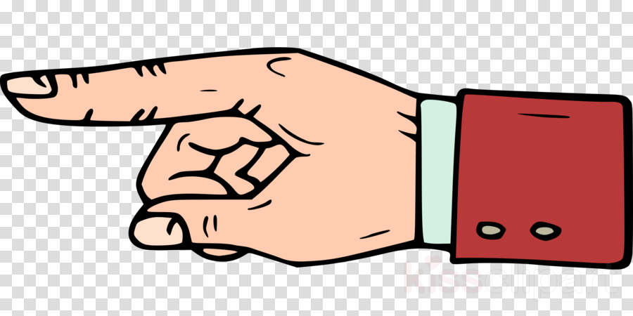 Index Finger Clipart Index Finger Clip Art - Clip Art - Png Download (900x450), Png Download