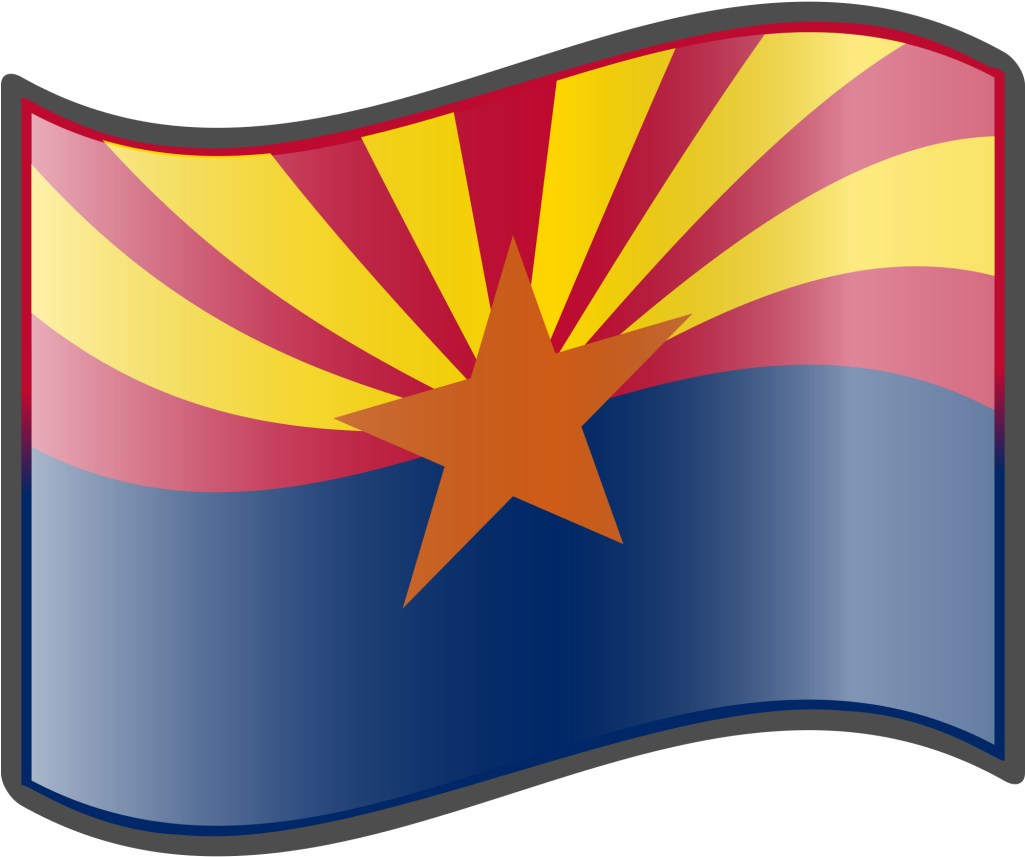 Join Us In The Casaa Arizona Facebook Group - Arizona Flag Png Clipart (1024x1024), Png Download