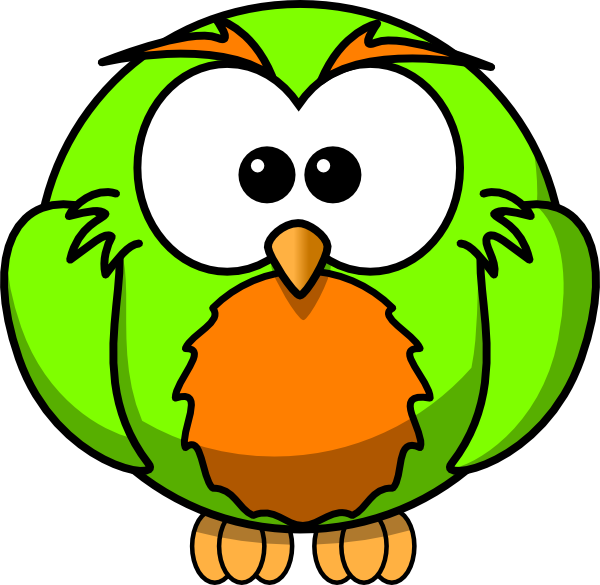 Orange Hoot Clipart Has - Png Download (600x585), Png Download