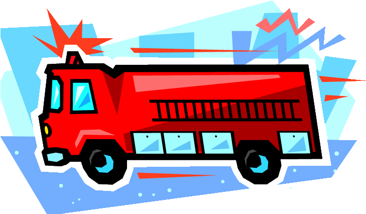 Twin Hills Department Station - Firefighter Clipart (736x428), Png Download