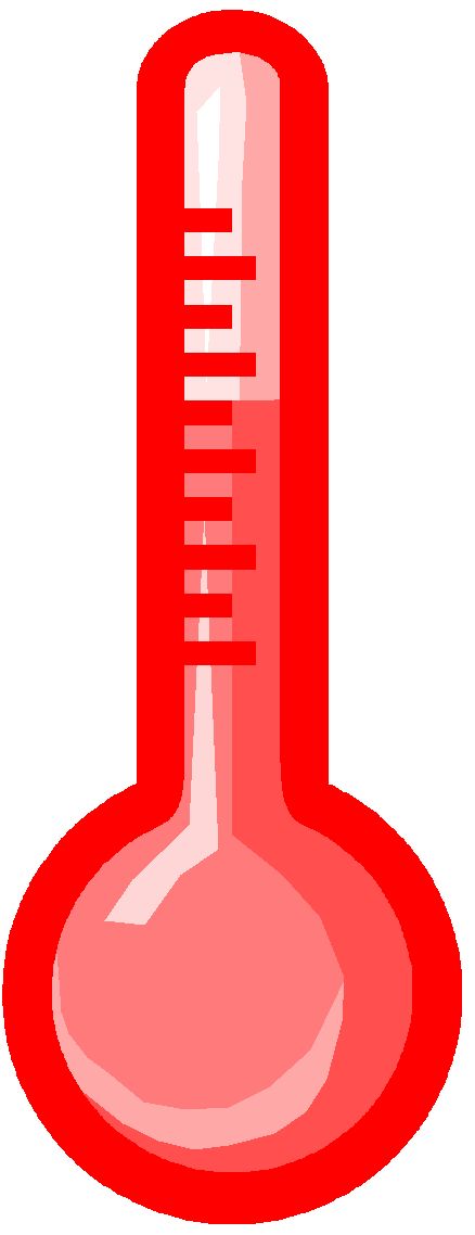 $65,000 Collected - Thermometer Clipart (424x1119), Png Download