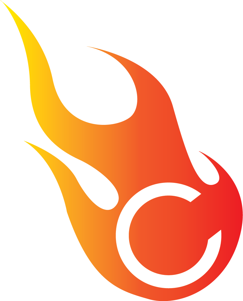 Concertfire Flame Logo - Logo Clipart (893x1026), Png Download