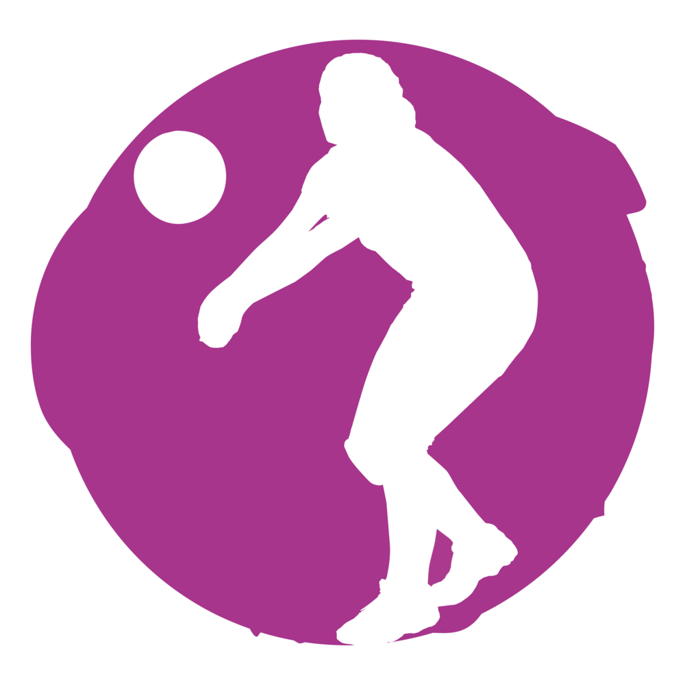 Volleyball - Ville De Saint Etienne Clipart (1000x1000), Png Download