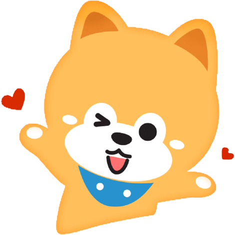 Cute Kawaii Kpop Dog Doglove Dogstickers Art Freetoedit - Dog Clipart (1024x1024), Png Download