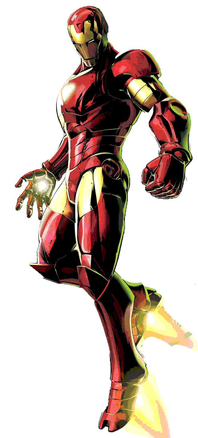 Weapons And Paraphernalia - Marvel Vs Capcom 3 Iron Clipart (693x1534), Png Download