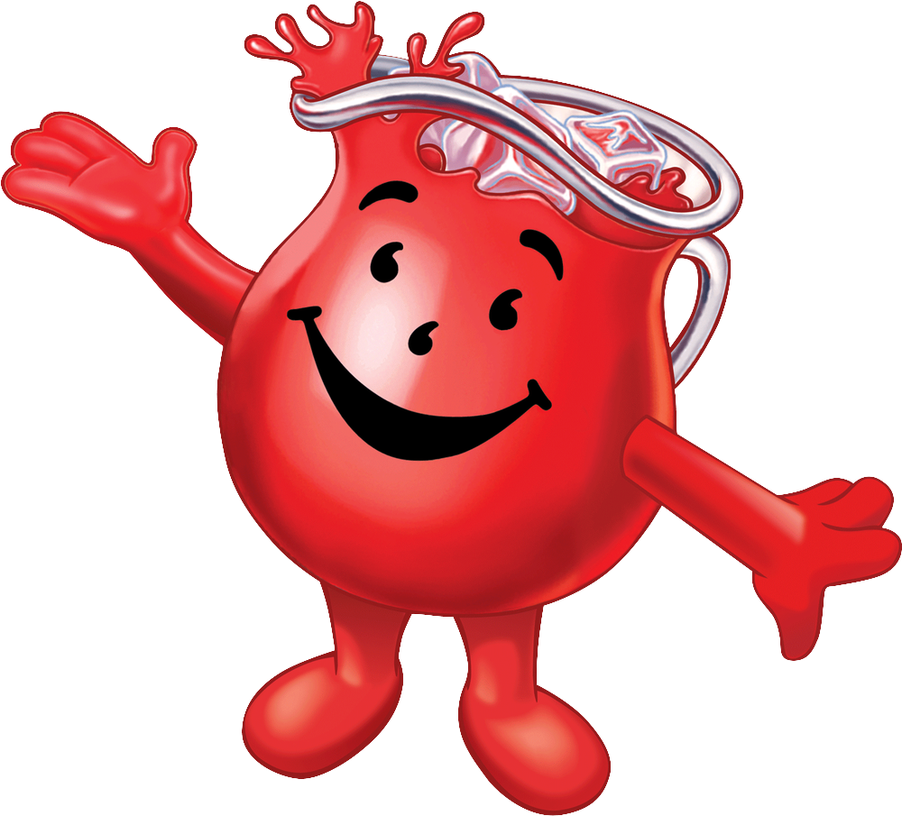 Download Koolaid Man Footprints Kool Aid Gelatin Dessert, Cherry 3