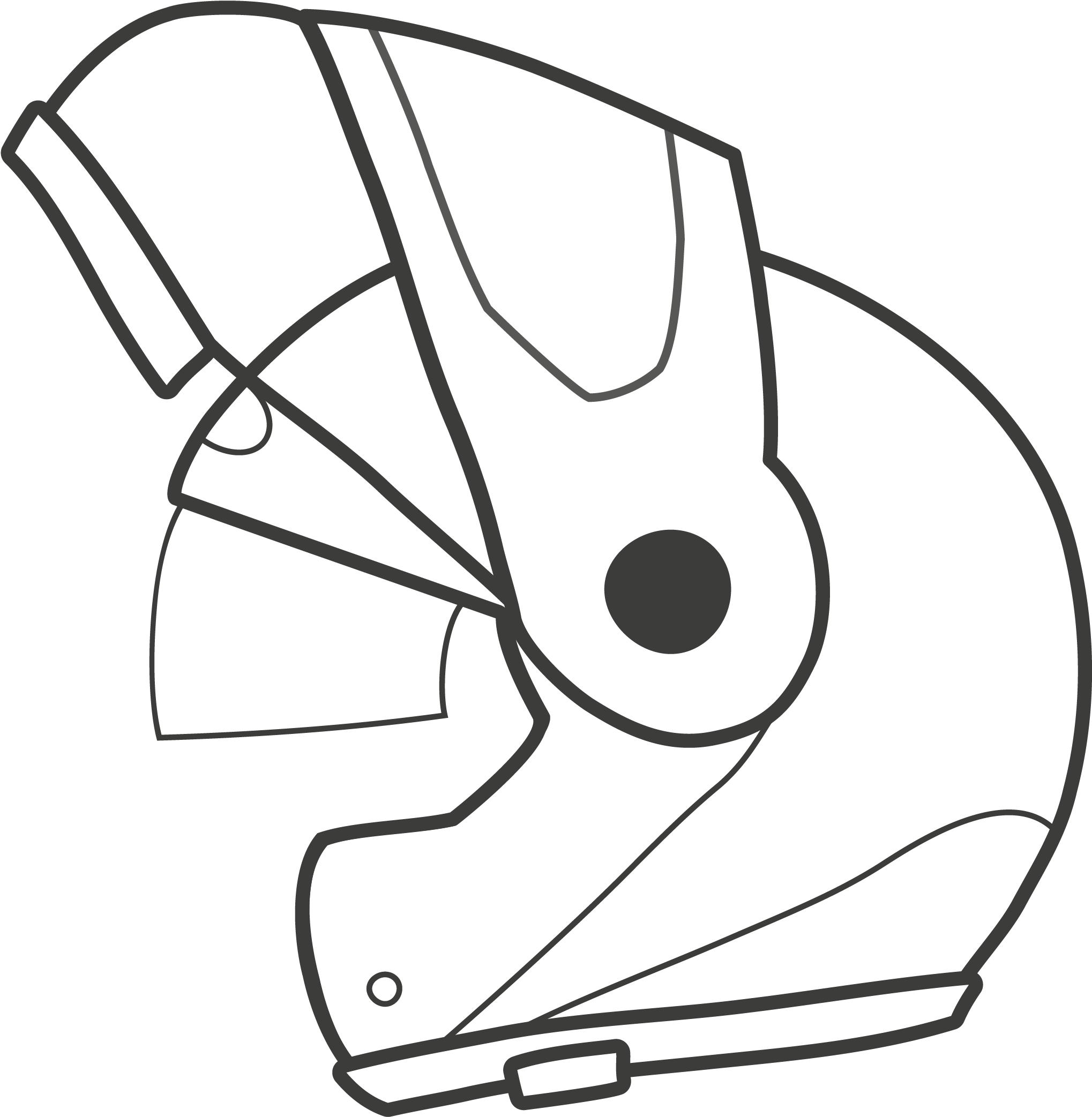 Modular - Line Art Clipart (2501x2500), Png Download