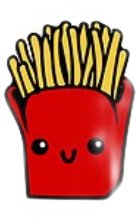 French Fries Clipart - Png Download (480x770), Png Download