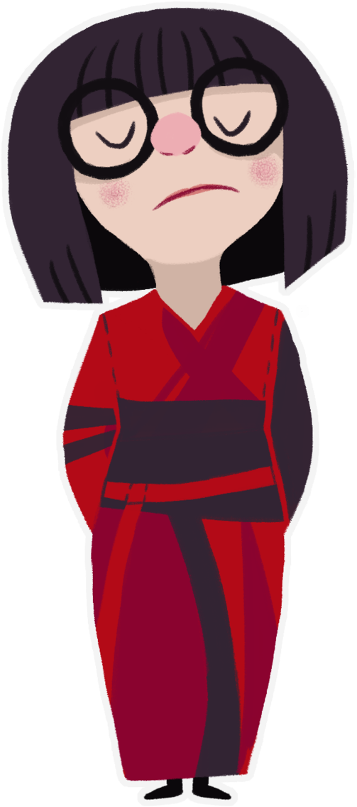 “it's Been Too Long, Dahlings - Edna Marie E Mode Clipart (1280x1380), Png Download